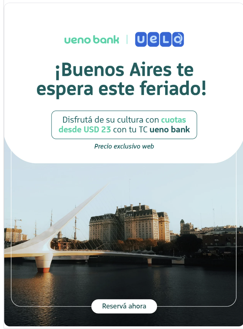 Email 'Buenos Aires te espera' — Puerto Madero